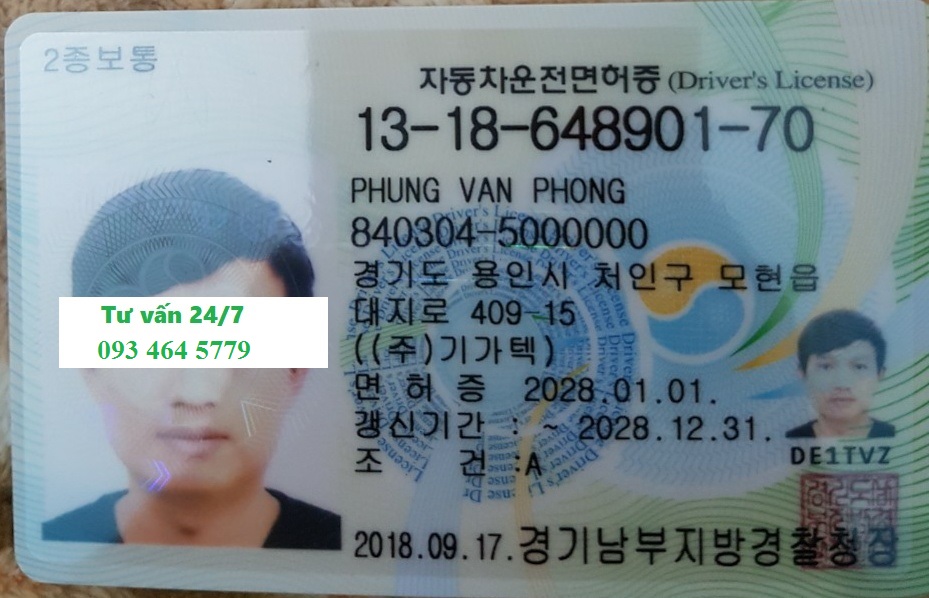 Đổi giấy phép lái xe nước ngoài sang bằng lái xe Việt Nam